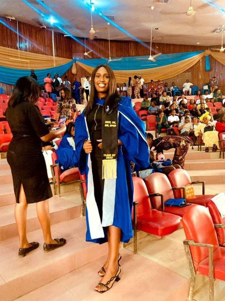 ABSU Celebrates 0'22 Nursing and Midwifery Best Graduating Student