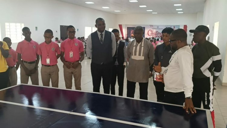Table Tennis Association Supports Otti's Agenda, Donates Facilities to Secondary Schools in Abia