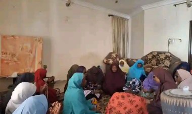 Shehu Sule College of Nursing Provost Pays A Condolence Visit  to Dr. Hauwa Larai Goni