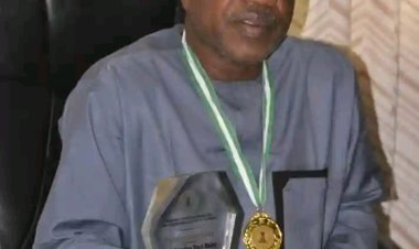 TSU VC Prof. Sunday Paul Bako Receives Award of Excellence