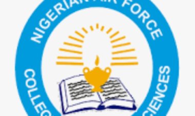 Nigeria Airforce School of Medical Science Admission form for ND/HND Nursing Programme 2023/2024 Academic Session