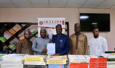 Skyline University Nigeria Supports Education with Book Donation to Hassan Usman Katsina Polytechnic