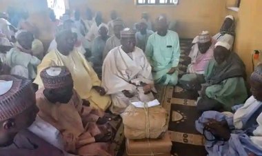 BOSU Vice Chancellor, Prof. Umar Kyari Sandabe, Attends Prof. Mustapha Momo Wedding Fatiha