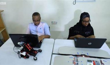 Meet Nigeria's 12-year-old Robot Geniuses: From Code Kids to Global Innovators!