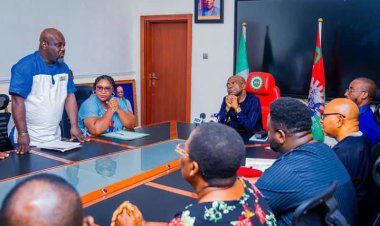 Gov Otti Urges ABSU Management to Pursue Financial Independence