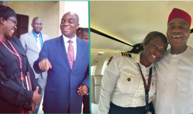 Female Pilot Who Graduated From Covenant University Celebrates Flying Bishop Oyedepo