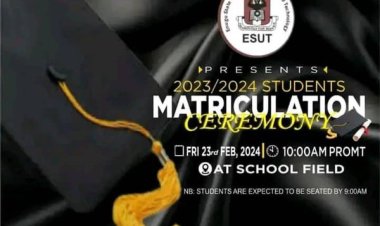 ESUT Matriculation to Proceed on February 23rd Despite Recent Speculations