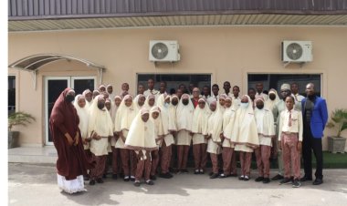 Skyline University Nigeria receives Khadija Memorial School