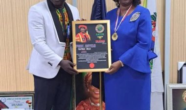 LASU VC wins Nelson Mandela leadership prize for integrity and transparency