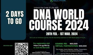 Godfrey Okoye University Prepares to Decode the Secrets of Life with DNA World Course 2024