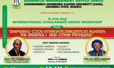 COOU Hosts One-Day Workshop to Boost International Scholarship Access