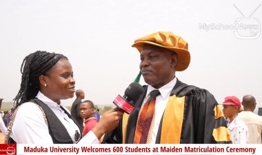 Maduka University Welcomes 600 Students at Maiden Matriculation Ceremony