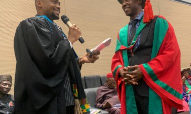 UNEC Honors Prof. Silas A. Ufelle with Merit Award for Outstanding Contributions to Medical Lab Dept