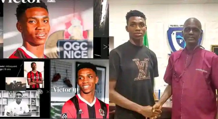 FUL Student Victor Orakpo Signs Professional Football Contract with OGC Nice in France