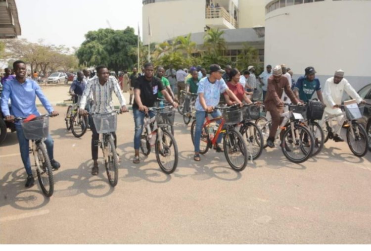 UNIABUJA Unveils Bicycles For Alternative Intra-Campus Transport