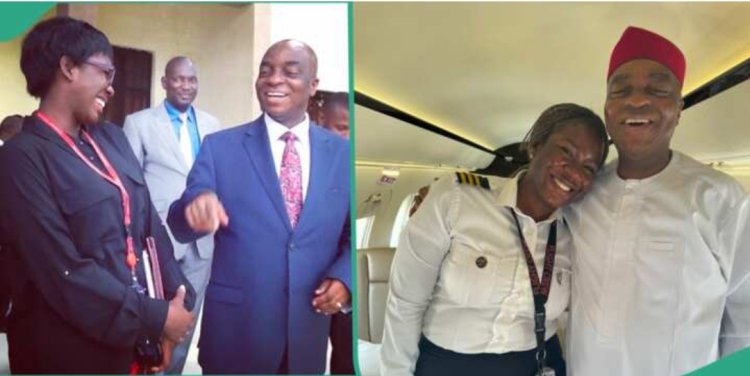 Female Pilot Who Graduated From Covenant University Celebrates Flying Bishop Oyedepo