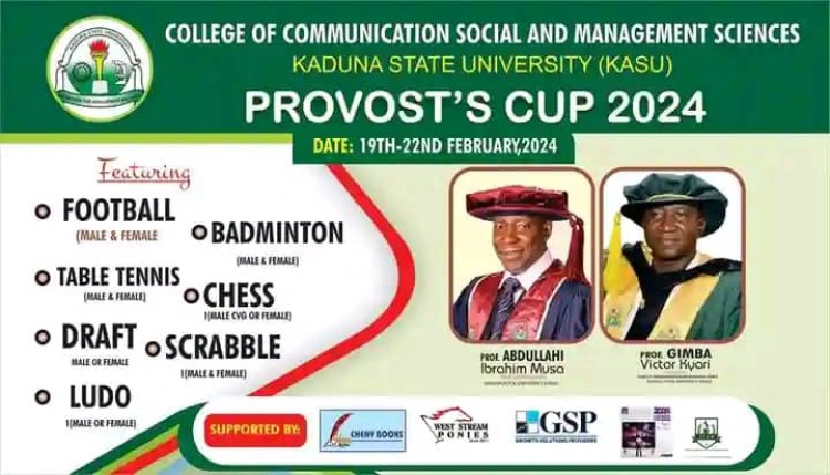 KASU's College of Communication Social and Management Sciences Hosts Provost's Cup 2024