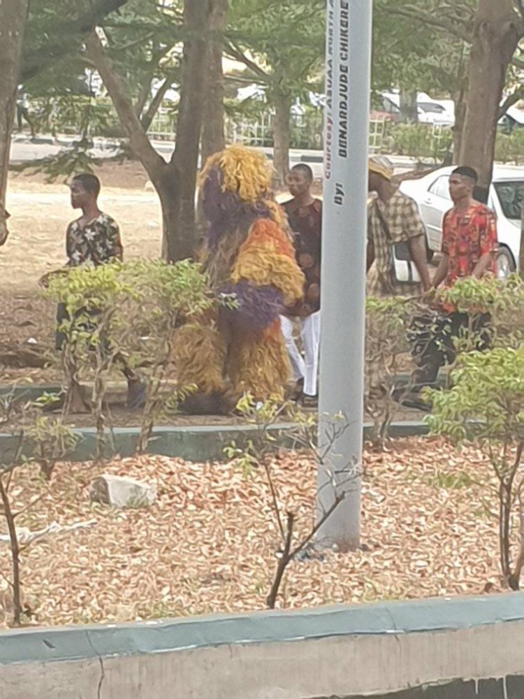 Unprecedented Cultural Parade as Masquerade Storms Abia State University Campus