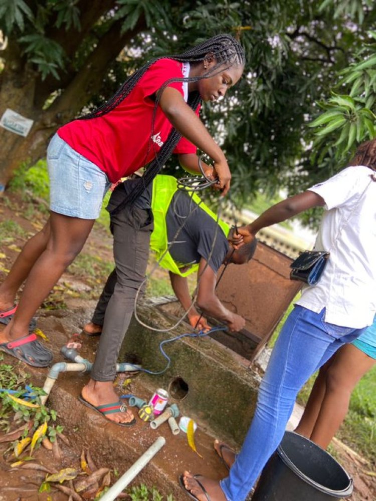 Rotaract Club and Xquake Ambassador Collaborate to Provide Clean Water Access at UNEC
