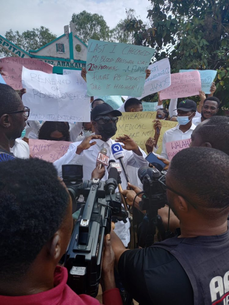 Outcry in Ebonyi as Medical Students Protest Disparity in School Fees