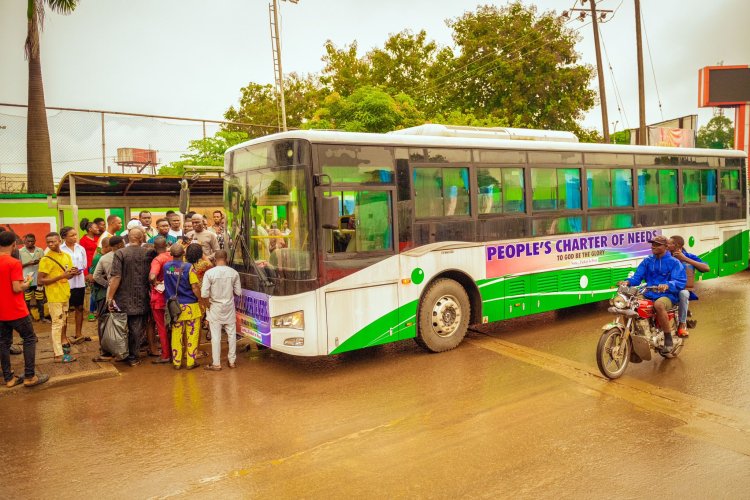Ebonyi State Introduces Free CNG Bus Service for Workers and Students
