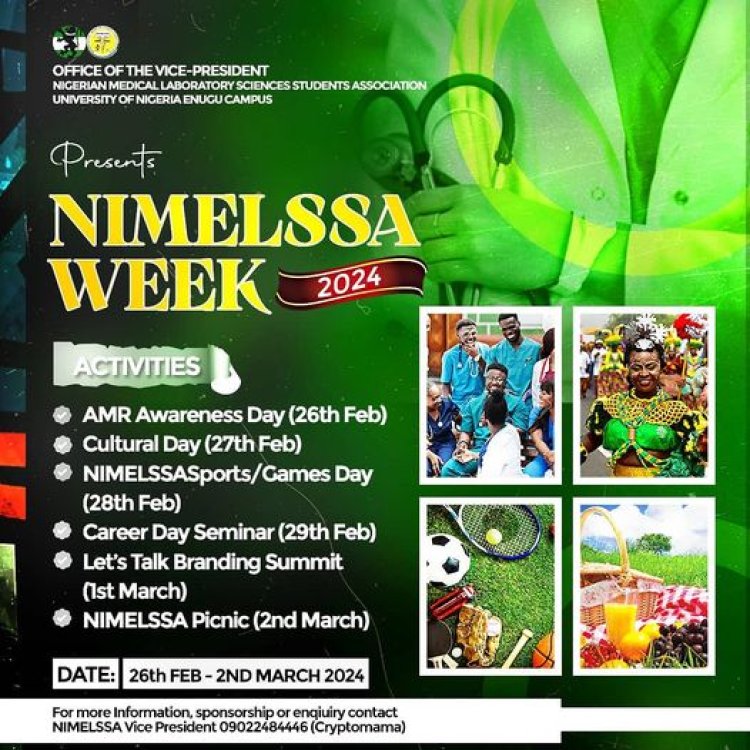 UNN Leads Charge Against Antimicrobial Resistance during NIMELSSA Week