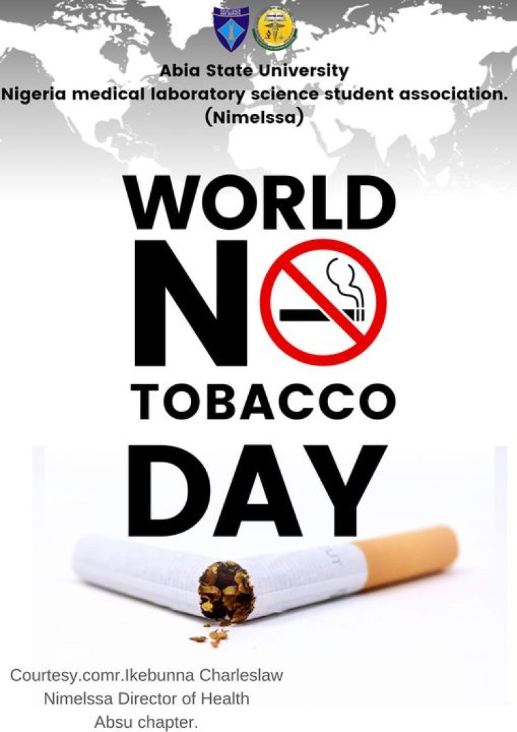 ABSU NIMELSSA Launches Online Awareness Campaign for World No Tobacco Day