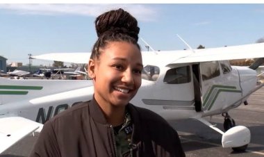 17-Year-Old Girl Makes History as Youngest Licensed Black Pilot in the US