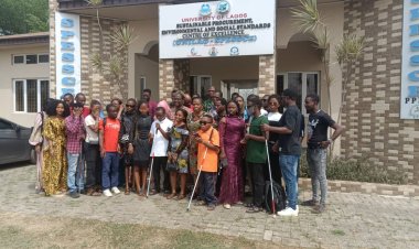 UNILAG Hosts Orientation Programme for Visually Impaired Freshers Organized by NANVIS