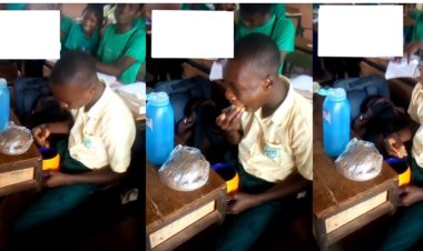 Nigerian Teacher Shares Student's Lunch Choice Amid Rising Rice Prices, Sparks Social Media Debate