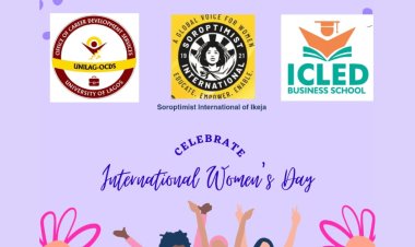 OCDS UNILAG/Soroptimist Int’l of Ikeja/ICLED Business School Celebrate IWD’2024, March 8