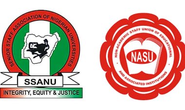 SSANU and NASU Launch Seven-Day Strike Over Unpaid Salaries, Challenge Federal Government's Decision