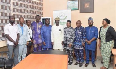 Alumni Executives Extend Courtesy Visit to FUNAAB