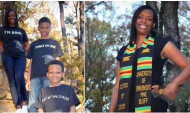 Young Mother of 2 Bags Bachelor's Degree from US University 14 Years After Dropping Out