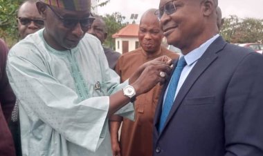 SSANU Honors FUTA Bursar as Honorary Member