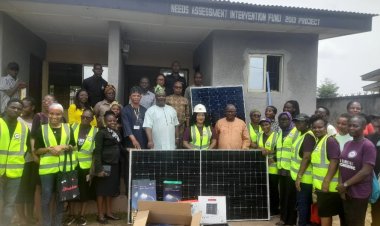 Association of Professional Women Engineers Donates Solar Systems and Street Lights to LASU Hostel
