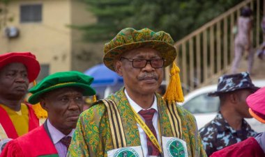 MOUAU Vice Chancellor Enjoins Staff to Uphold Integrity as He Clocks 3 Years in Office
