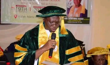 FULAFIA VC Abdul Rahman to Matriculating students: “Never stop dreaming”