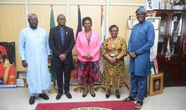 LASEPA General Manager Leads Officials on Courtesy Visit to LASU, Seeks Collaboration