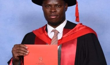 FUTA Alumnus, Israel Opeyemi Adeseko, Earns PhD from University of Tasmania, Australia
