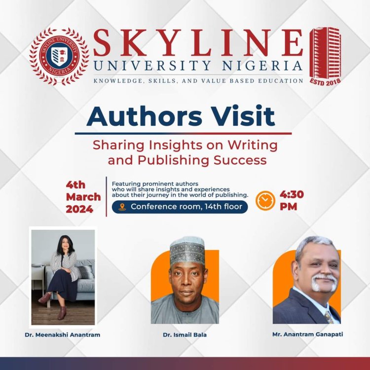 Skyline University Nigeria Presents: A Gateway to Publishing Excellence
