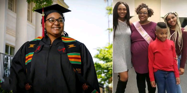 42-Year-Old Woman Graduates from US University After 20-Year Journey, Becomes Family's First Graduate