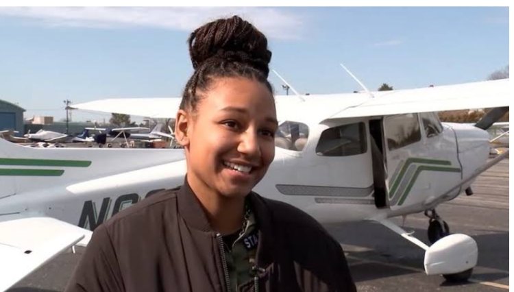 17-Year-Old Girl Makes History as Youngest Licensed Black Pilot in the US