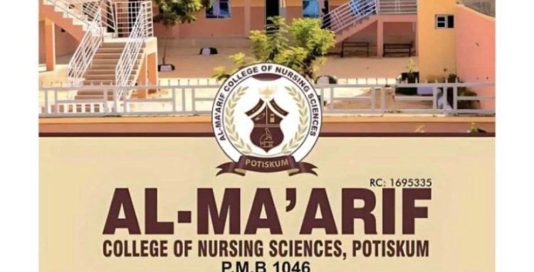 Al-Ma'arif College of Nursing Sciences admission into Health Science Programmes, 2024/2025