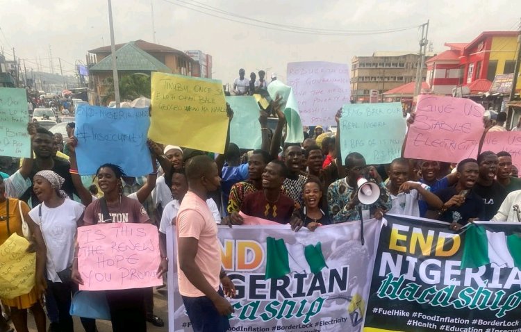 Imo Students Protest Against High Fees and Inadequate Amenities in Tertiary Institutions