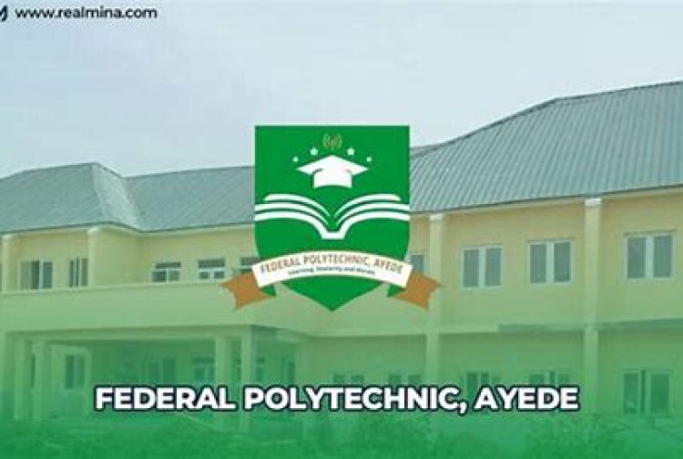 Federal Polytechnic Ayede Rector Appeals to Government to Replace HND with B.Tech for Students' Benefit
