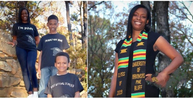 Young Mother of 2 Bags Bachelor's Degree from US University 14 Years After Dropping Out