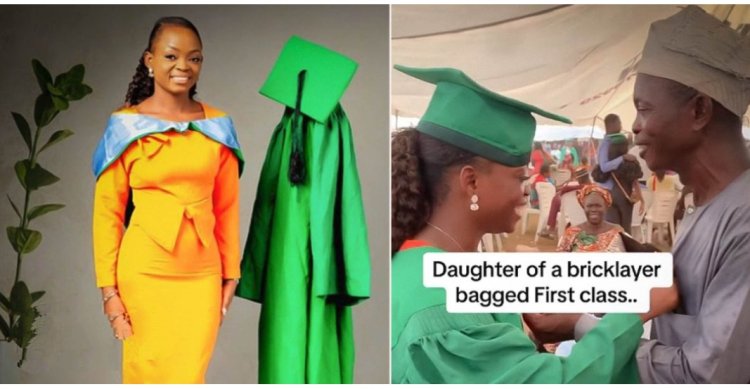 Nigerian Father's Sacrifice Bears Fruit as Daughter Graduates with First-Class Degree in Food Technology