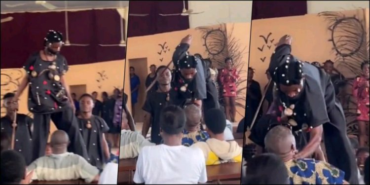 "Nothing You Won Tell Me the Lecturer Don Fail the Guy Before": Moment Art Student Grabs Lecturer’s Neck During Presentation