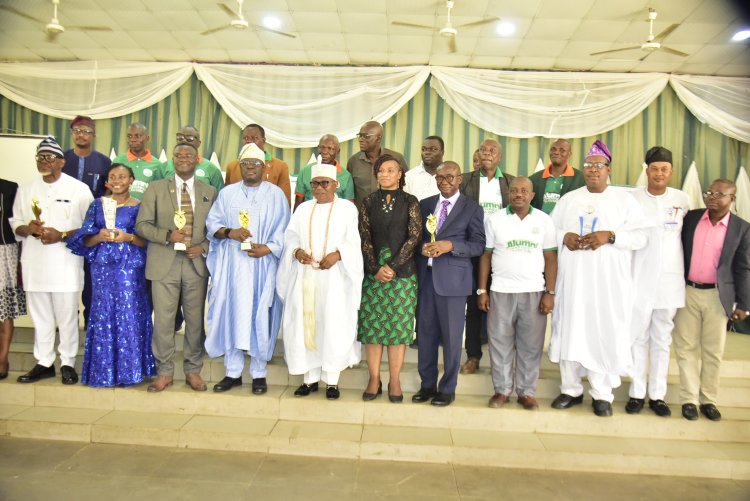 FUTA Department of Agricultural and Environmental Engineering Celebrates Outstanding Alumni